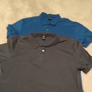 Lot of 2 men's Calvin Klein Polo shirts XXL